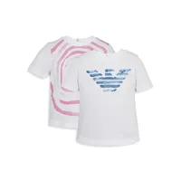Baby's Spiral-Print 2-Piece T-Shirt Set