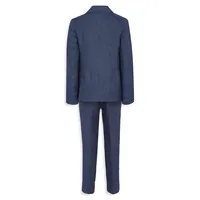Boy's 2-Piece Linen Suit