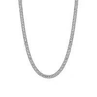 Men's Naxos Stainless Steel Chain Necklace - 19.7-Inch