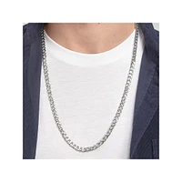 Men's Ink Stainless Steel Long Curb Chain Necklace - 29.5-Inch