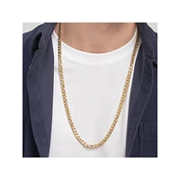 Men's Ink 14K Gold PVD Stainless Steel Long Curb Chain Necklace - 29.5-Inch