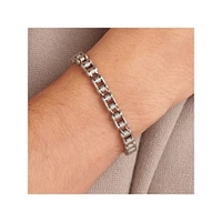 Men's Backliner Stainless Steel Bike Chain Bracelet - 8.6-Inch