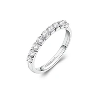 Desideri Stainless Steel & Cubic Zirconia Ring