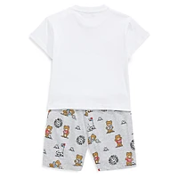 Baby Boy's 2-Piece T-Shirt & Shorts Set