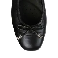 Annytah Lined Nappa Leather Ballet Flats