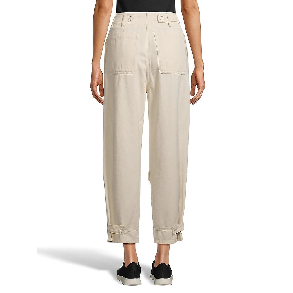 Gilbert High-Waist Cargo Pants