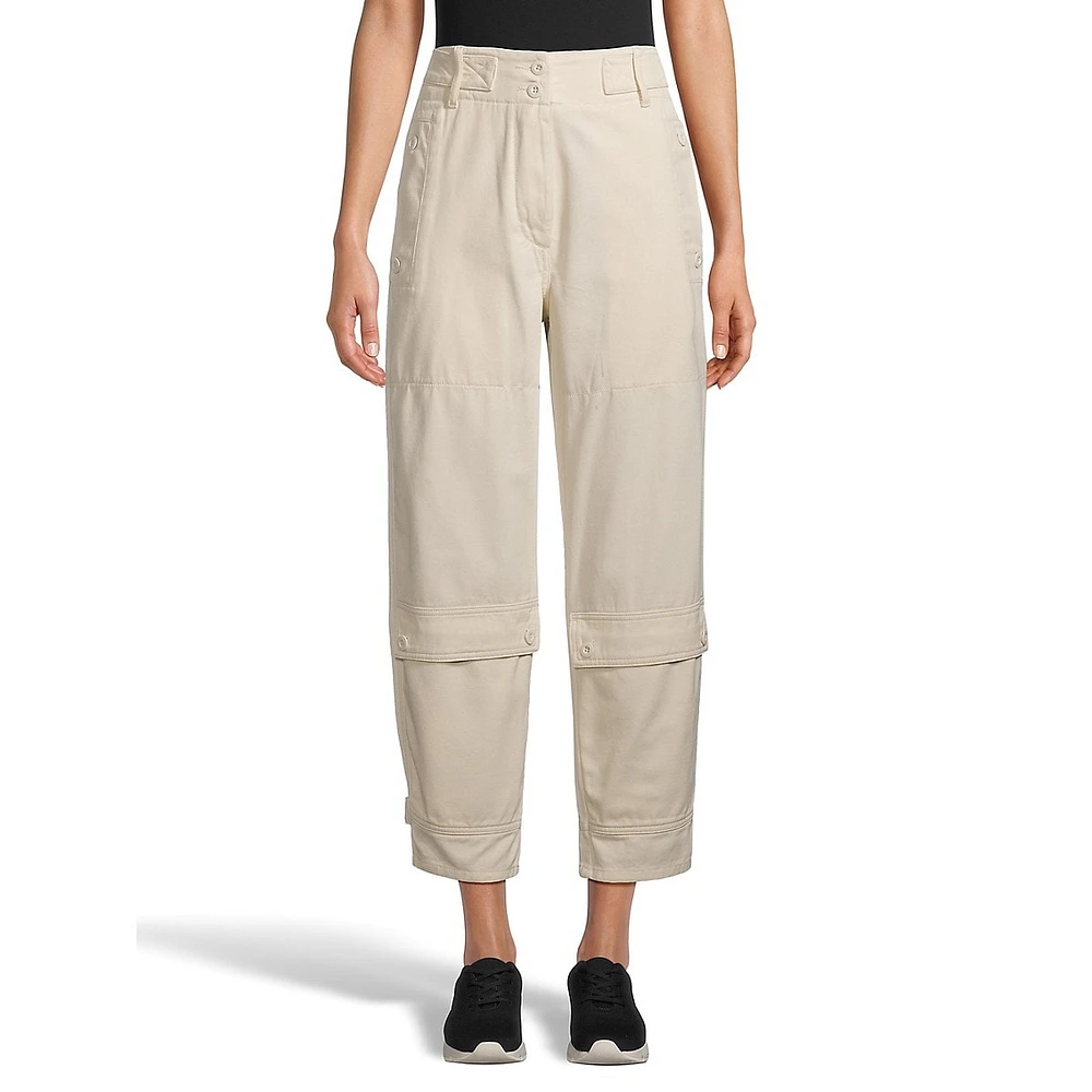 Gilbert High-Waist Cargo Pants