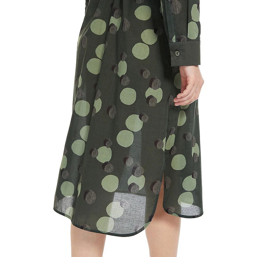 Vigile Print Shirtdress