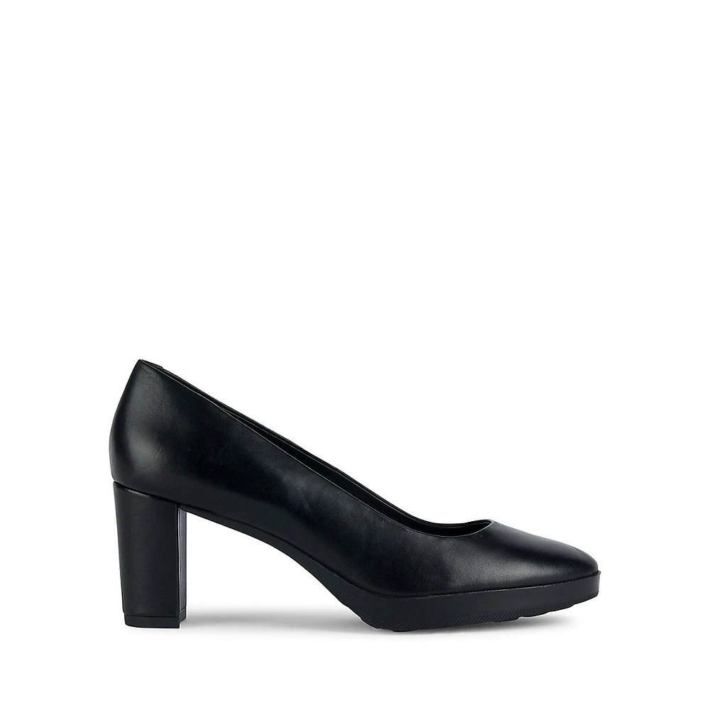 Walk Pleasure Leather Pumps