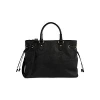 Marsila Tumbled Leather Satchel