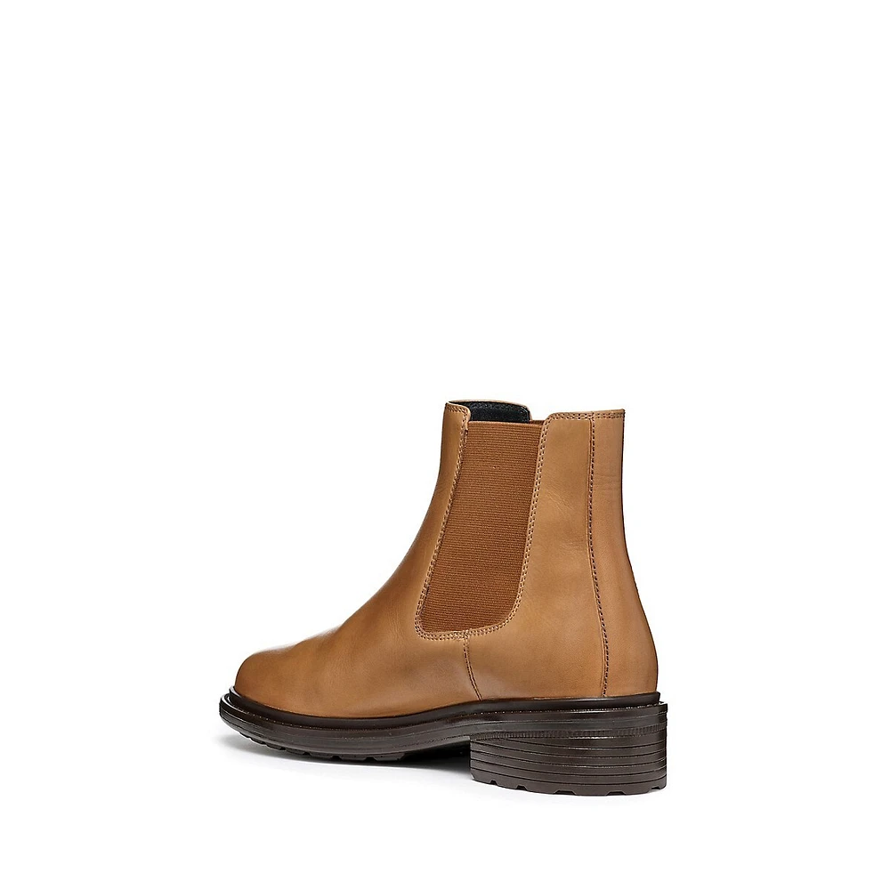 Women's Walk Pleasure E Leather Chelsea Boots