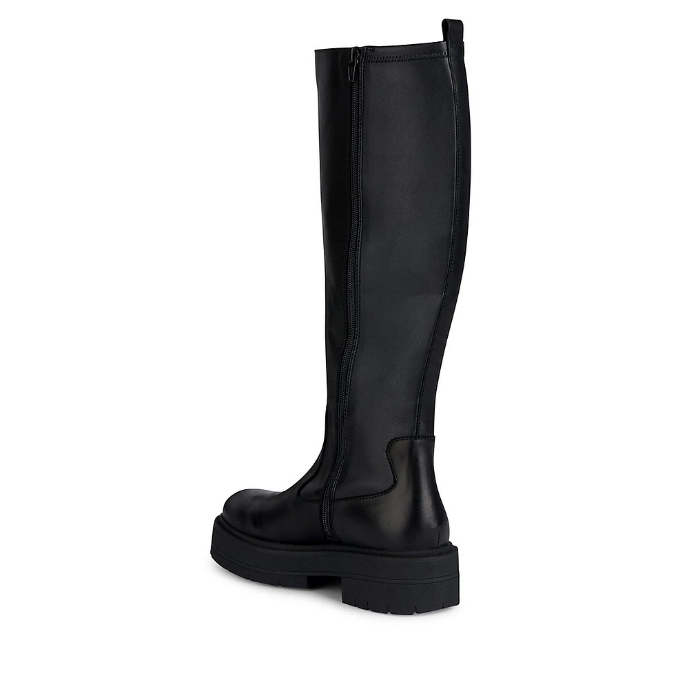 Spherica EC7 Leather-Blend Knee-High Boots