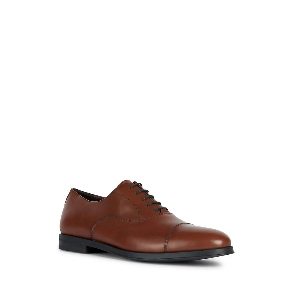 Decio Waterproof Leather Dress Shoes