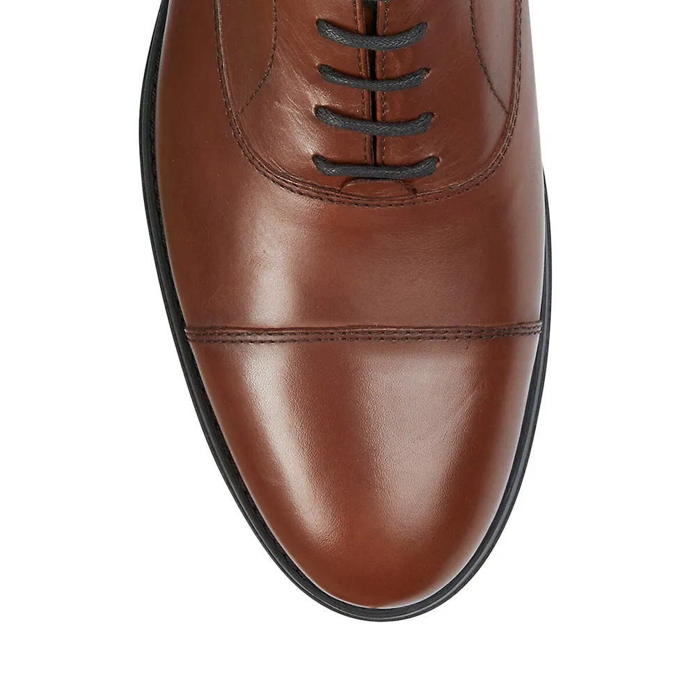 Decio Waterproof Leather Dress Shoes