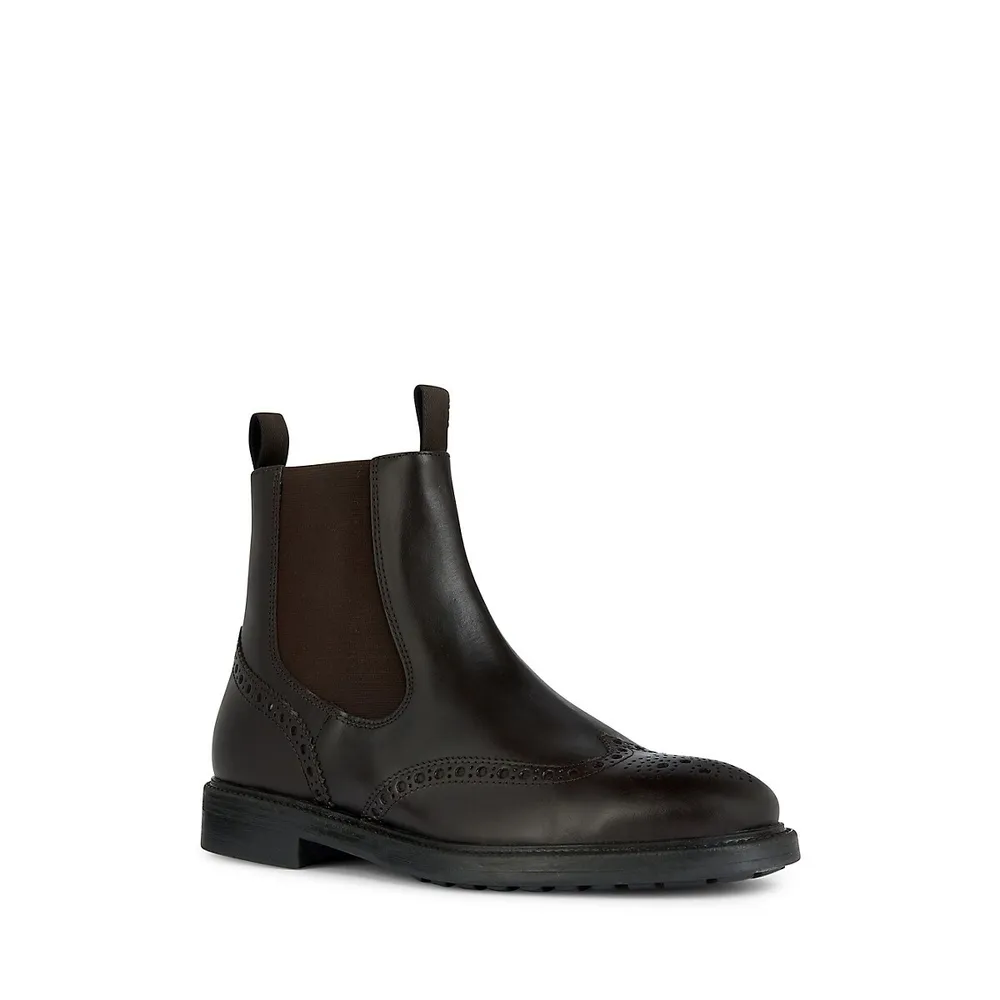 Men's Tiberio Leather Chelsea Boots