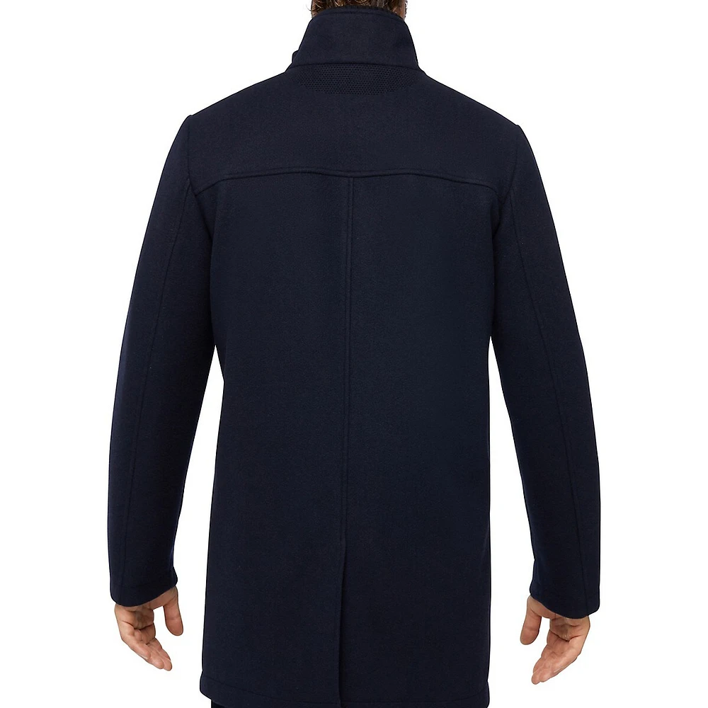 Monreale Wool-Look Longline Coat