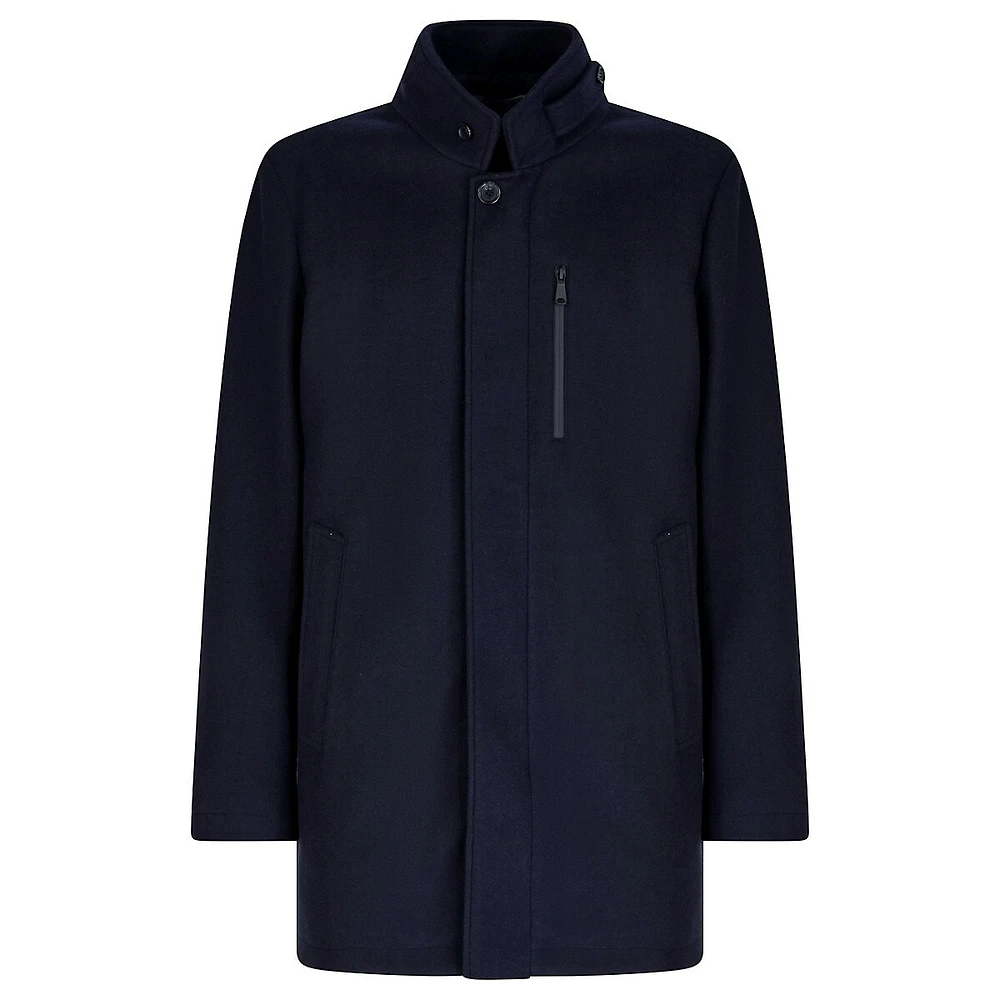 Monreale Wool-Look Longline Coat