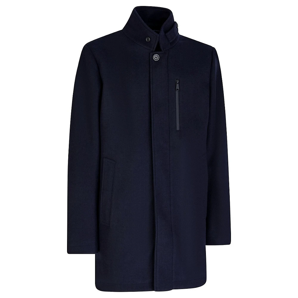 Monreale Wool-Look Longline Coat