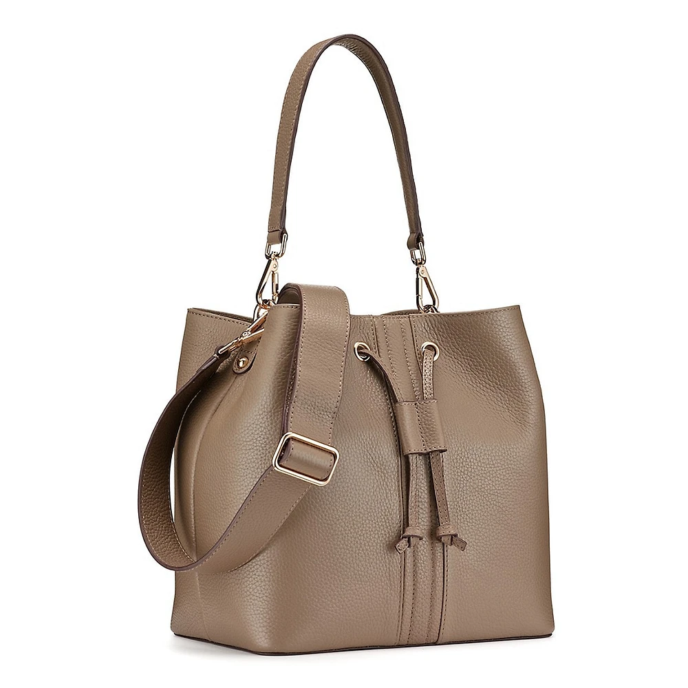 Andrenne Leather Satchel