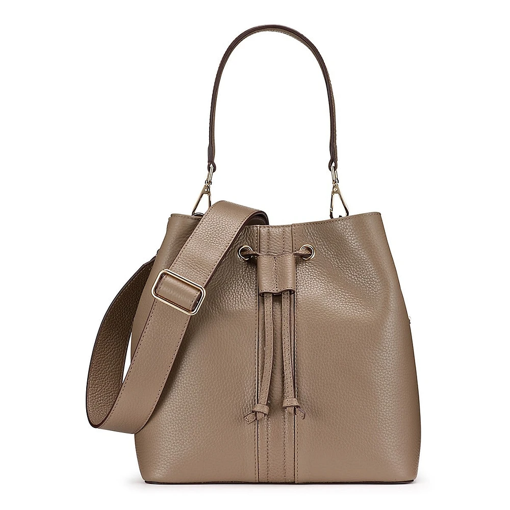 Andrenne Leather Satchel