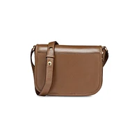 Flavrie Leather Crossbody Bag