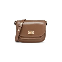 Flavrie Leather Crossbody Bag