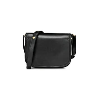 Flavrie Leather Crossbody Bag