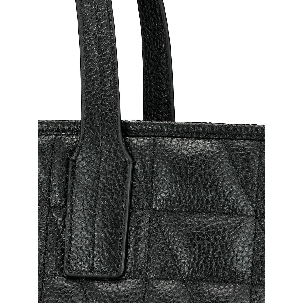 Gardren Quilted Leather Tote