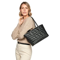 Gardren Quilted Leather Tote