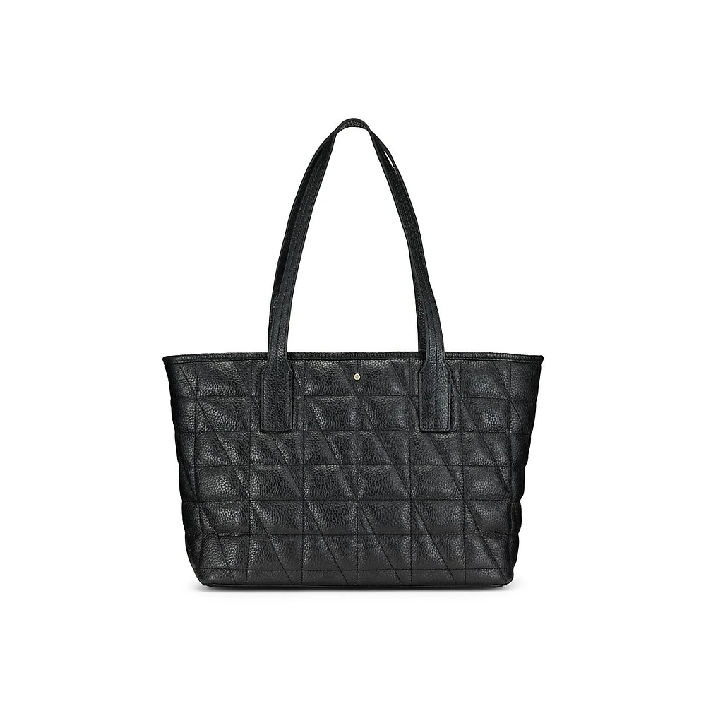 Gardren Quilted Leather Tote