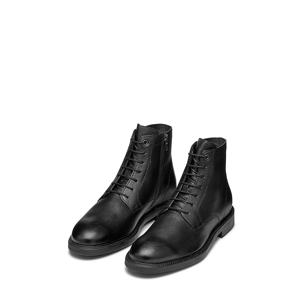 Men's Tiberio Leather Ankle Boots