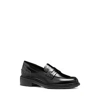 Women's Leather Penny Loafers