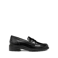 Women's Leather Penny Loafers