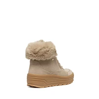 Women's Milleiny Abx Waterproof Faux Fur-Trim Ankle Boots