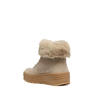 Women's Milleiny Abx Waterproof Faux Fur-Trim Ankle Boots