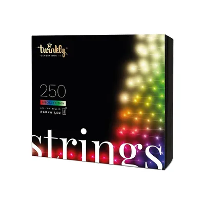 RGB+W Special Edition Strings Holiday App-Controlled 250 LED Light String
