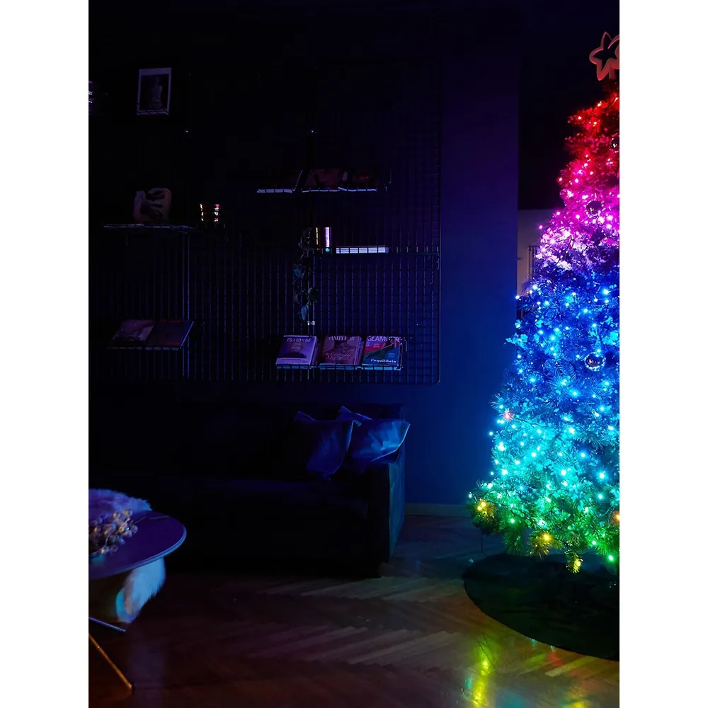 Guirlande de Noël lumineuse contrôlée par application RGBW Special Edition