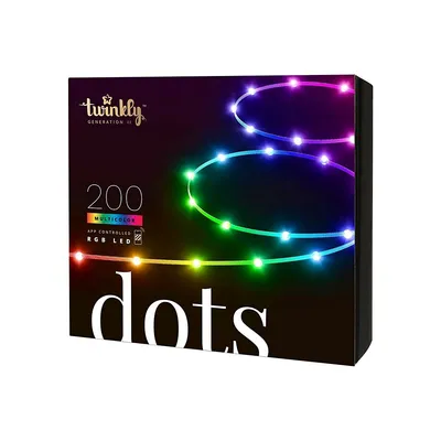 Dots 33 Ft 16 Million Colors Generation II Dots—200 Rgb Flexible Led Light String