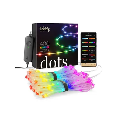 Dots — 400 Rgb Flexible Led Light String, 66 Ft, 16 Million Colors — Generation II