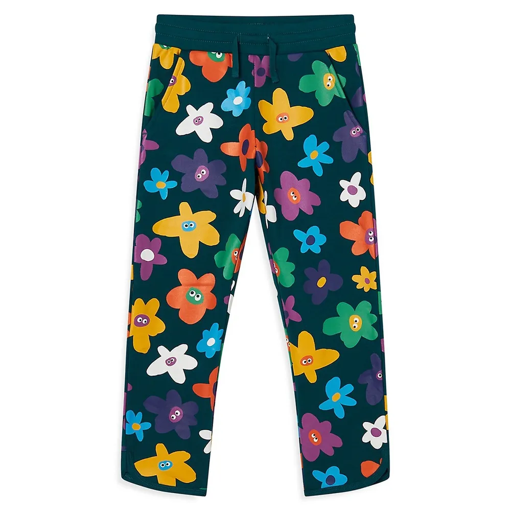 Seed Heritage Little Girl's & Ditsy Floral Leggings