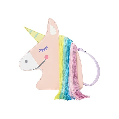 Sac licorne à franges pour fille