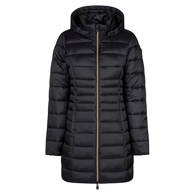 Reese Hooded Mid Puffer Jacket