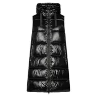 Iria Hooded Longline Puffer Vest