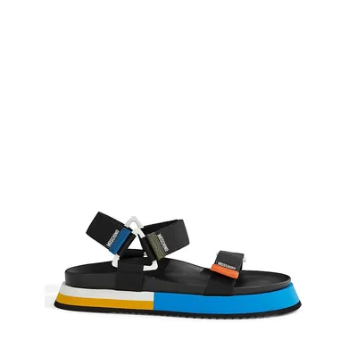 Men's Colourblock Platform Sandals