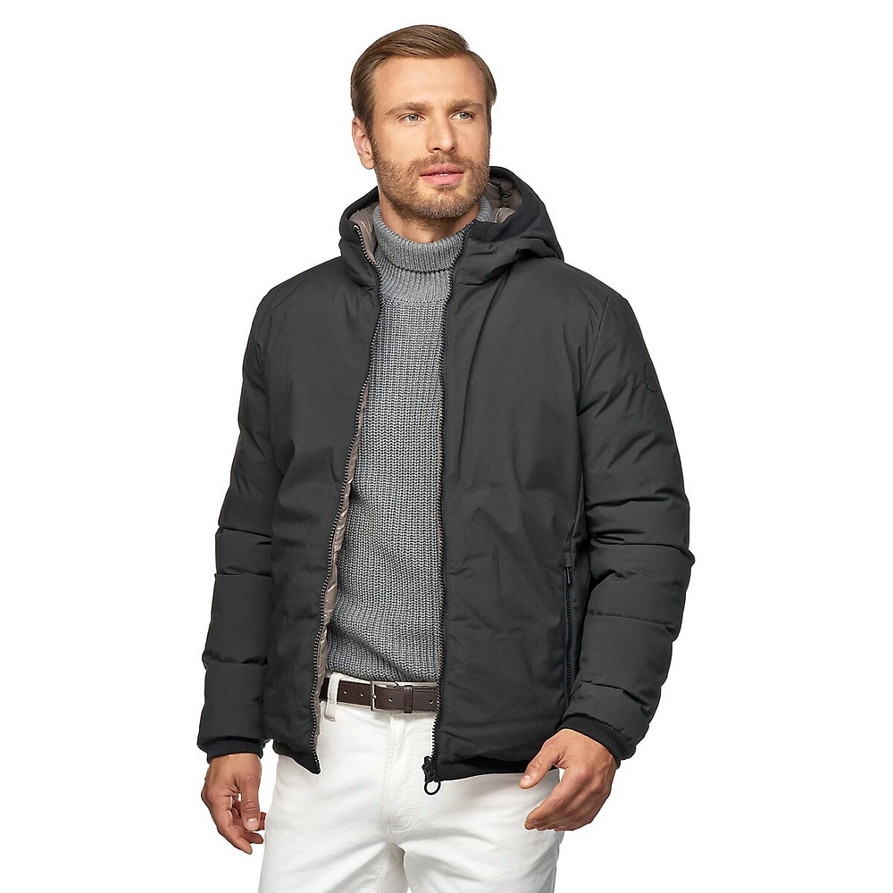 Spherica Reversible Hooded Quilted Jacket