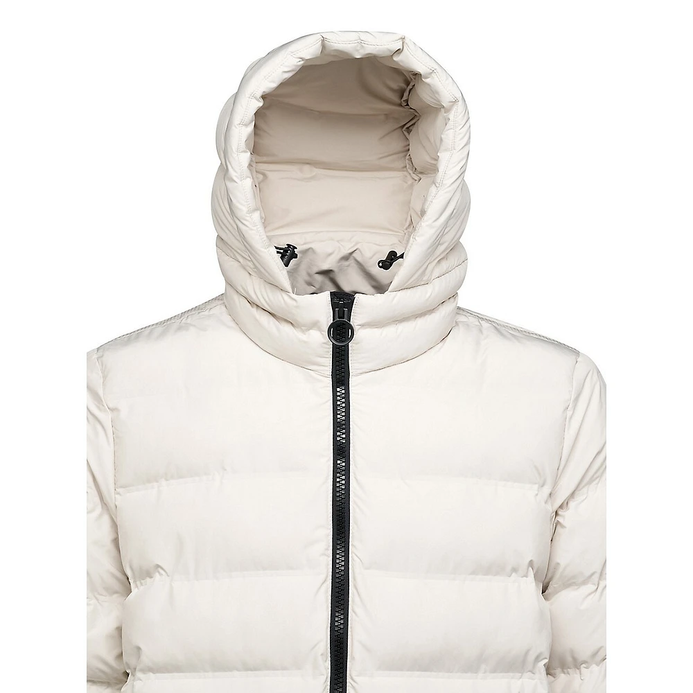 Spherica Hooded Mid Puffer Jacket