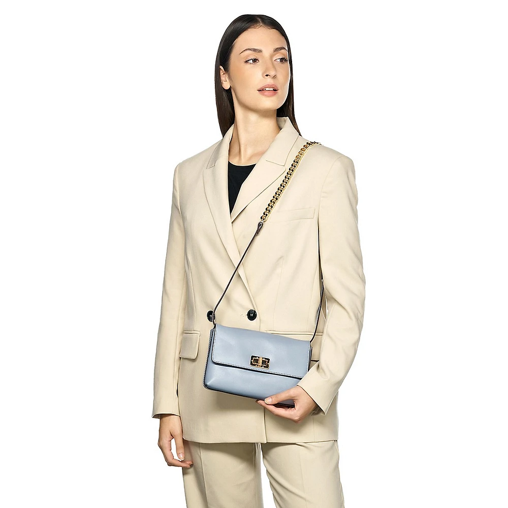 Liliane Leather Crossbody Bag