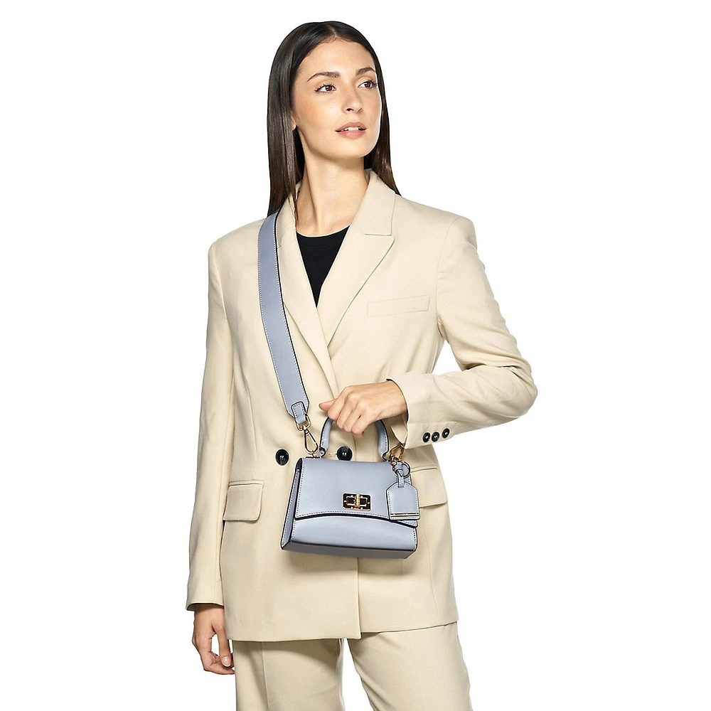 Ciclaminia Leather Shoulder Bag