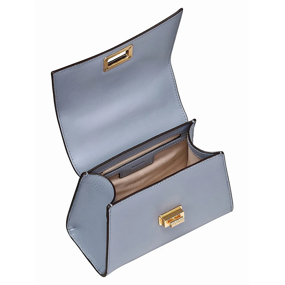 Ciclaminia Leather Shoulder Bag