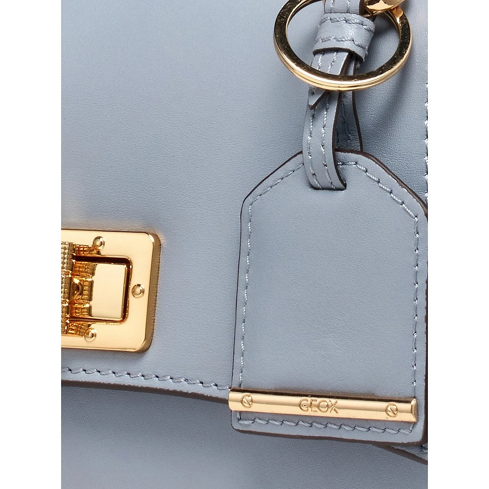 Ciclaminia Leather Shoulder Bag